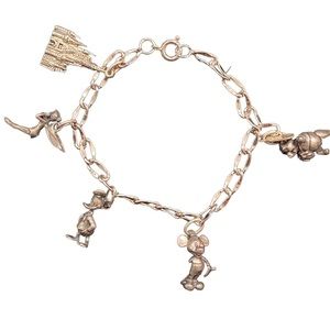 Walt Disney Sterling Charm Bracelet